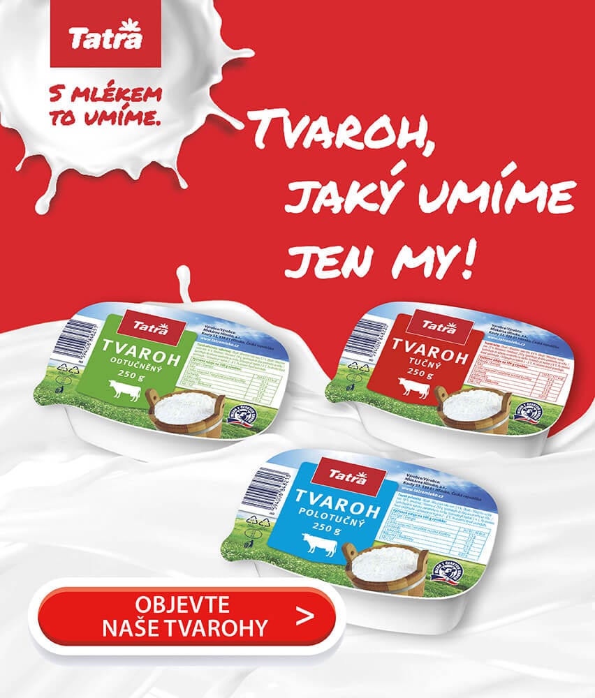 Sponzorováno: Tatra Tvaroh. Tvaroh, jaký umíme jen my!