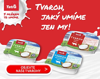 Sponzorováno: Tatra Tvaroh. Tvaroh, jaký umíme jen my!