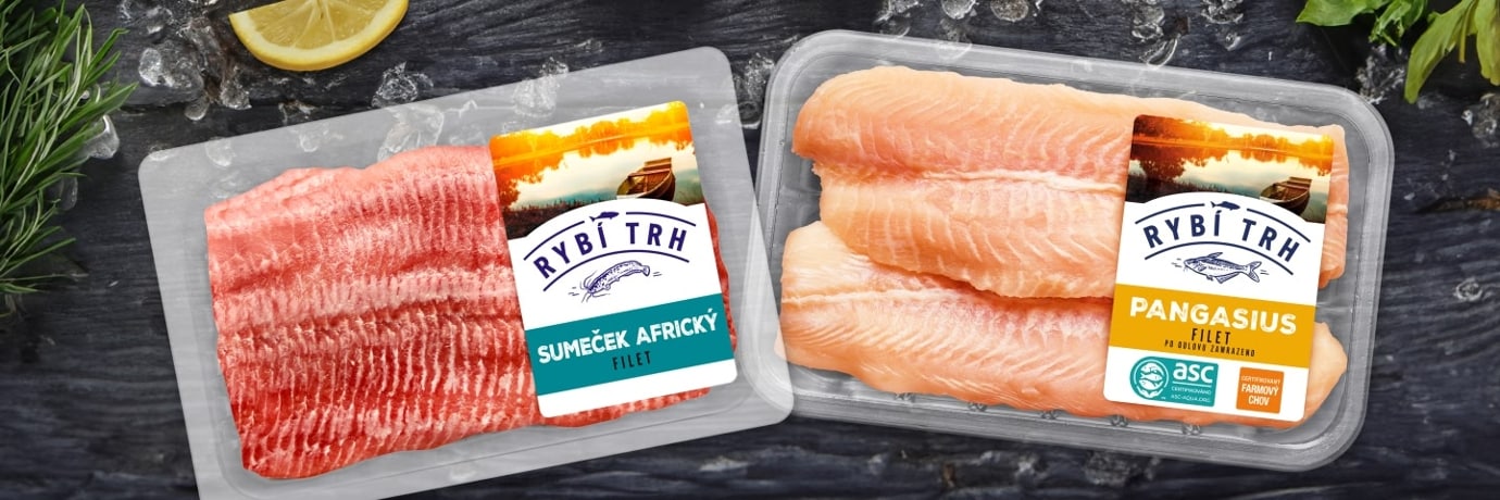 Sumeček africký a Pangasius