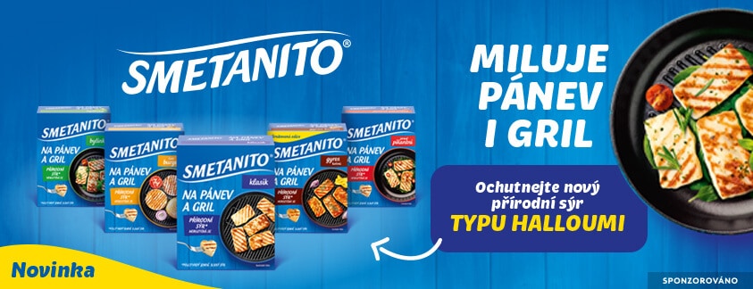 Sponzorováno: Smetanito. Miluje pánev i gril