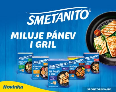 Sponzorováno: Smetanito. Miluje pánev i gril