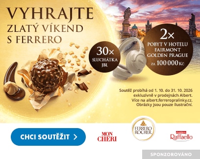 Sponzorováno: Vyhrajte zlatý víkend s ferrero