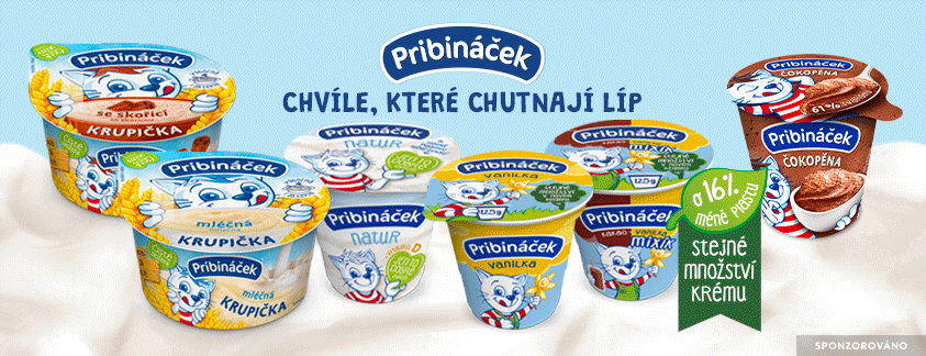 Sponzorováno: Pribiňáček. Chvíle, které chutnají líp.