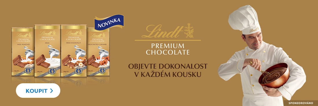Sponzorováno: Lindt Premium Chocolate. Objevte dokonalost v každém kousku.