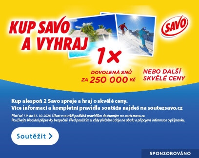 Sponzorováno: Savo. Kup Savo a vyhraj