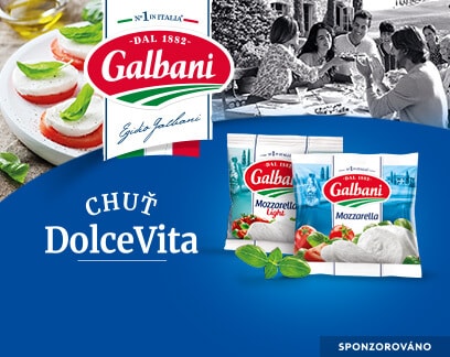 Sponzorováno: Galbani Mozzarella. Chuť DolceVita