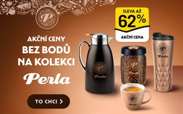 Akční ceny bez bodů na kolekci Perla. Sleva až 62 %.