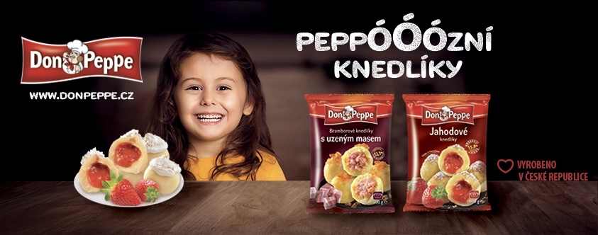 Sponzorováno: Don Peppe. Peppóóózní knedlíky