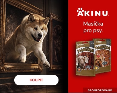 Sponzorováno: Akinu. Masíčka pro psy.