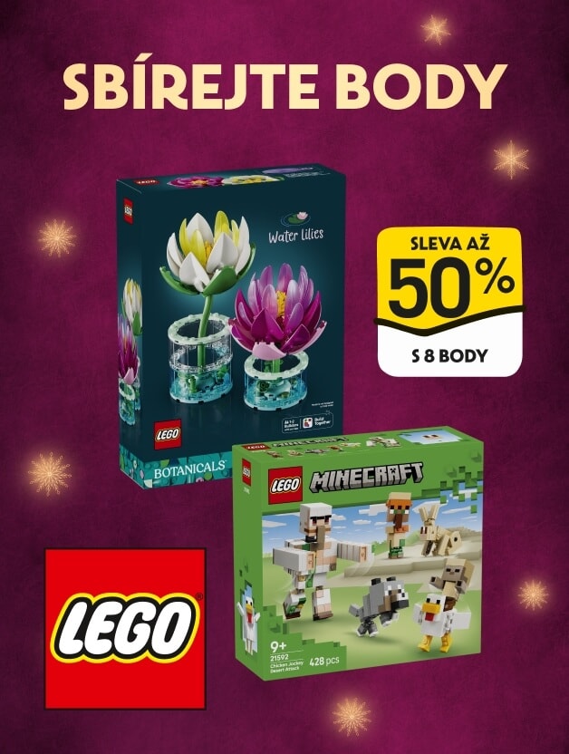 Sbírejte body na LEGO