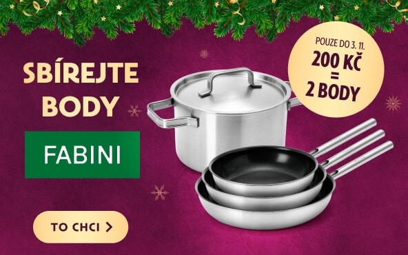 Sbírejte body na nádobí FABINI