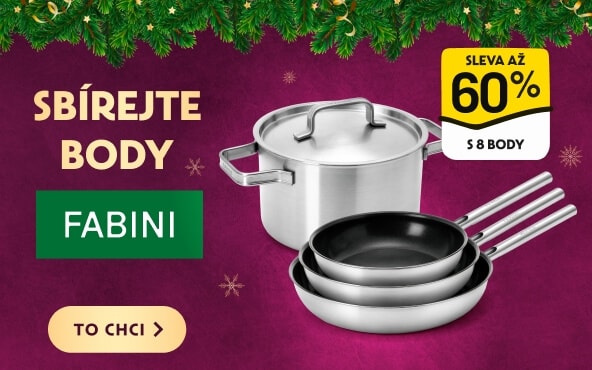 Sbírejte body na nádobí FABINI